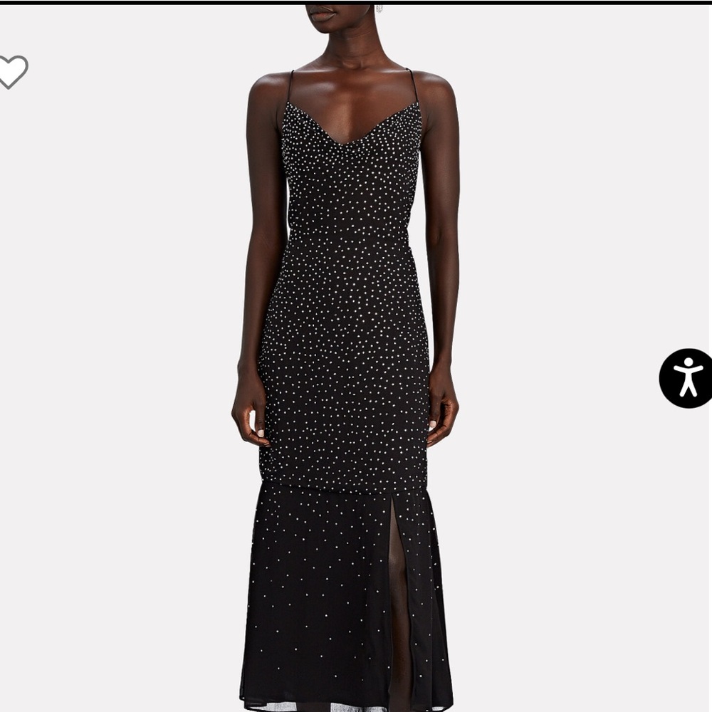 NWT and garment bag - INTERMIX Isabel midi Dress size 4